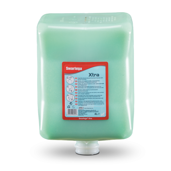 DEB Swarfega XTRA handreinging groen doos á 4x 4-liter patroon