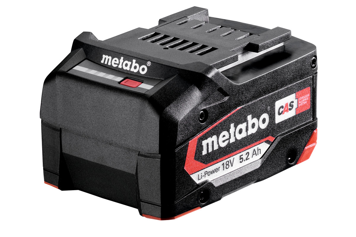 Metabo Li-power accu-pack 18v, 5.2Ah
