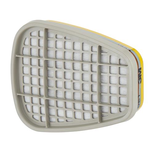 3M 6057 Gas- en dampfilter ABE1, 8 stuks